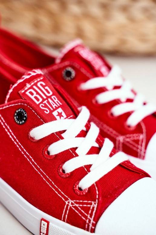 Sieviešu apavi Big Star Sarkanas krāsas FF274089 Sieviešu apavi Big Star Sarkanas krāsas FF274089