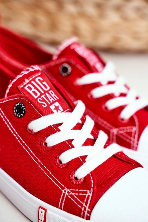 Sieviešu apavi Big Star Sarkanas krāsas FF274089