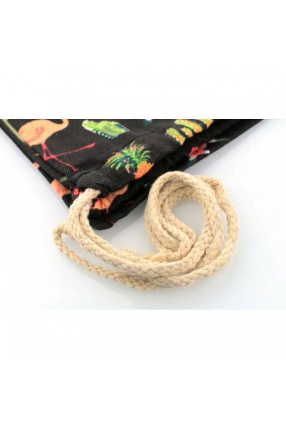 WOREK NA BUTY FLAMINGI GRANATOWE PASKI PLW-01WZ5