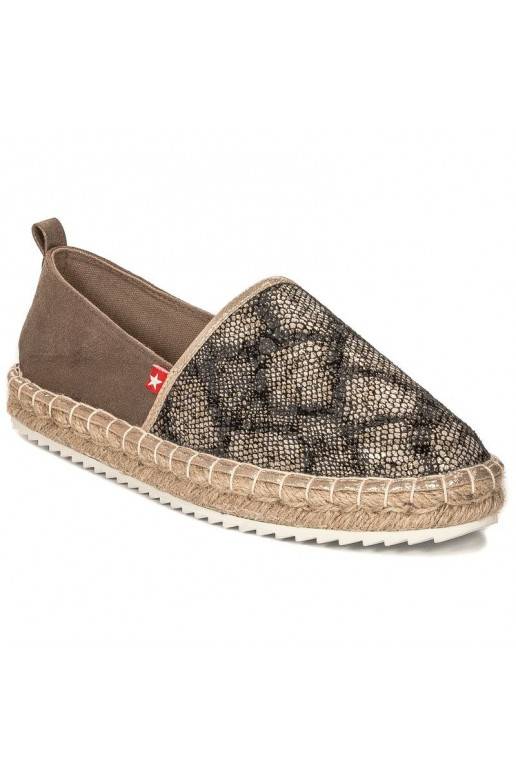 Espadrilles  Big Star BAT_FF274A515 GOLD Espadrilles  Big Star BAT_FF274A515 GOLD