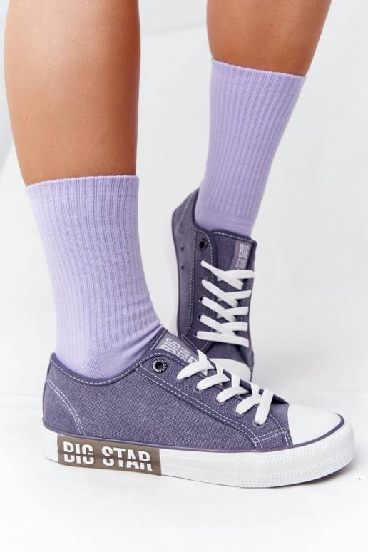 Sieviešu apavi BIG STAR HH274114 tumši zilas krāsas