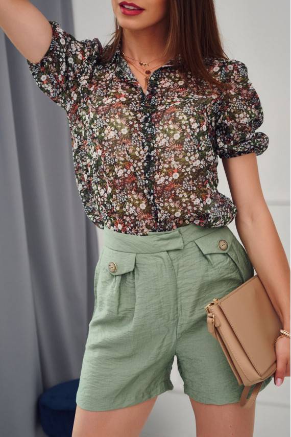   ar ziediem melnā krāsā MP26855