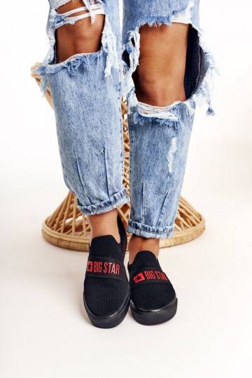   Sporta apavi Slip-on Big Star FF274221 melnas krāsas 2