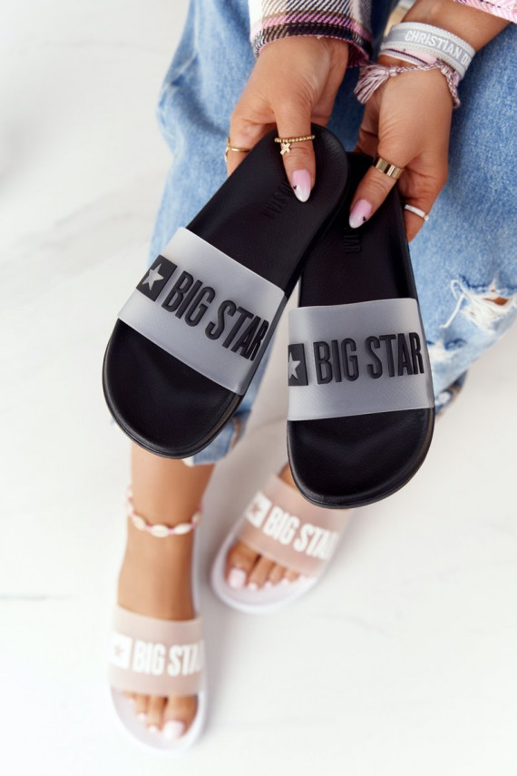 sieviešu čības Big Star FF274A200 melnas krāsas