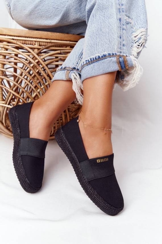 espadrilles  Big Star HH274482 melnas krāsas