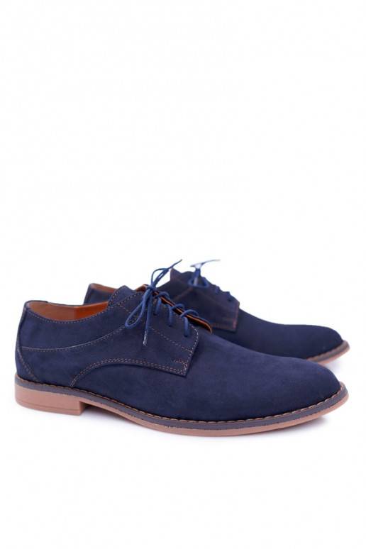 Stilīgi vīriešu apavi   tumši zilas krāsas Atletos