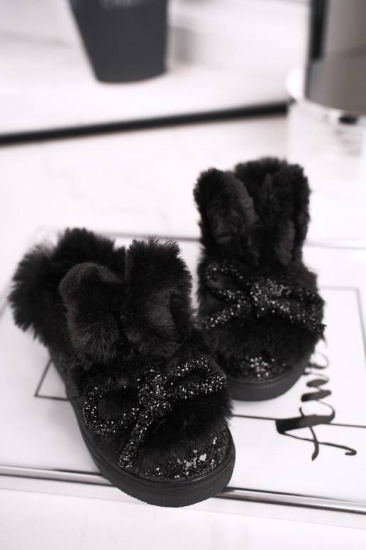 Bērnu apavi melnas krāsas Mumi