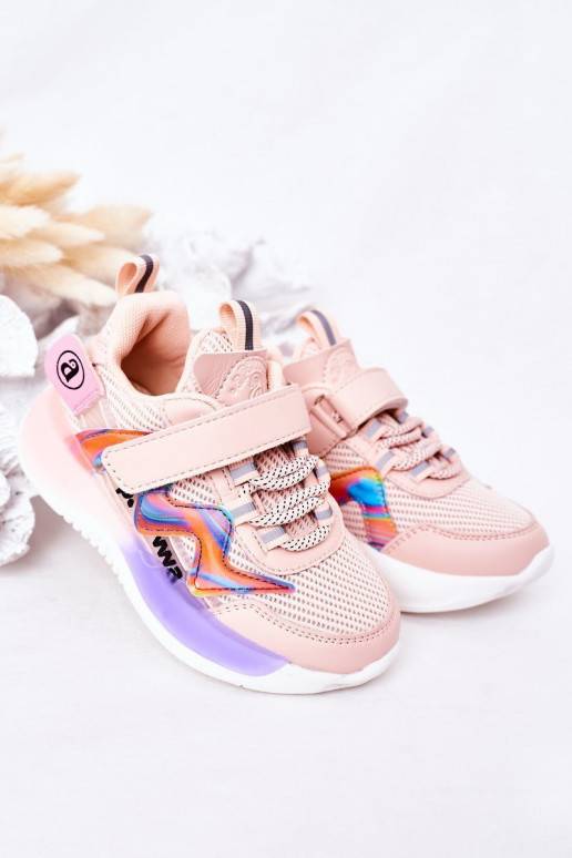 Bērnu apavi Sneakers modeļa apavi Rozā krāsas Jump Jump