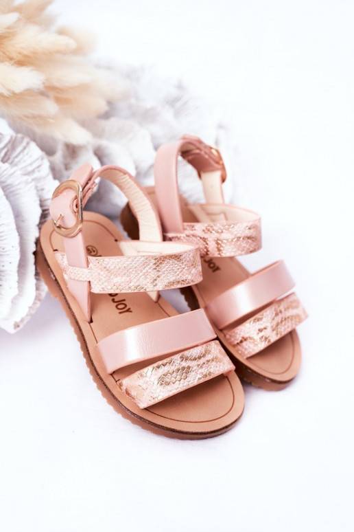 Bērnu apavi Mirdzošas sandales  Rozā krāsas Natalie
