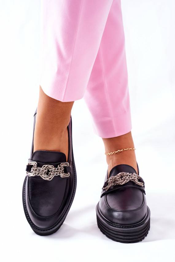   apavi    melnas krāsas Laura Messi 2383