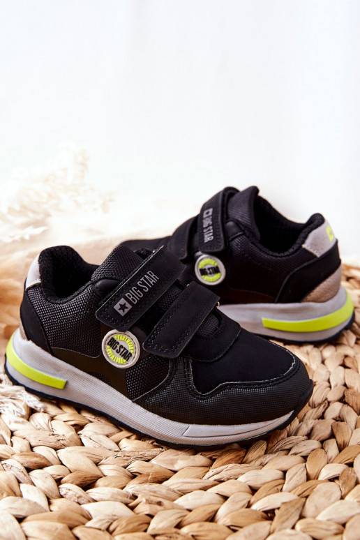 Bērnu apavi sporta apavi Big Star II374078 melnas krāsas