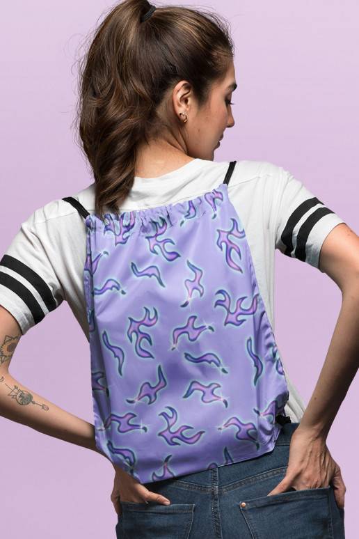 Mini mugursoma Holo Flames