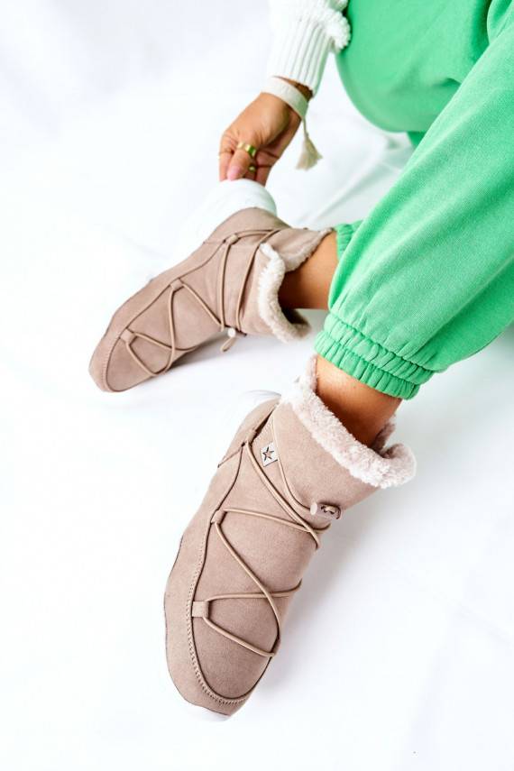 sniega apavi siltināti Big Star smilšu krāsas II274263