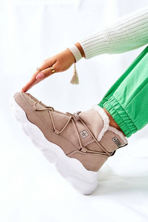 sniega apavi siltināti Big Star smilšu krāsas II274263