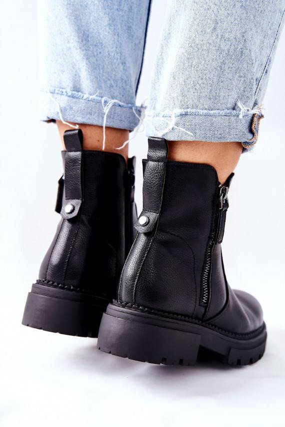 Puszābaki Z ar rāvējslēdzējiemami melnas krāsas Silvan