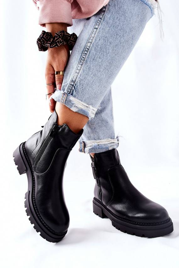 Puszābaki Z ar rāvējslēdzējiemami melnas krāsas Silvan