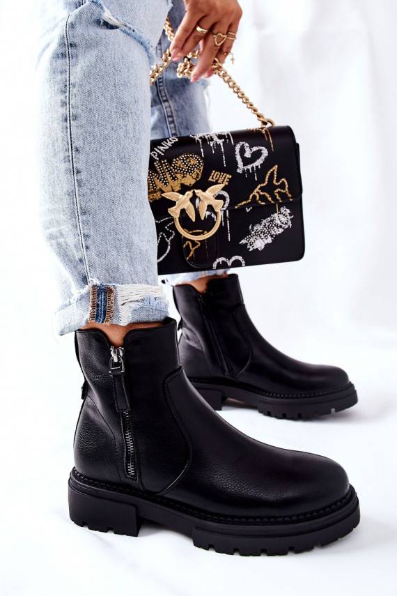 Puszābaki Z ar rāvējslēdzējiemami melnas krāsas Silvan