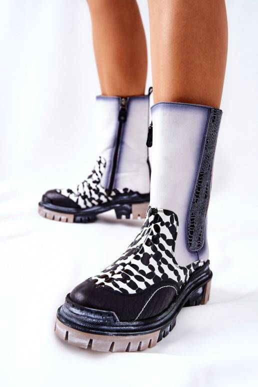    Sieviešu puszābaki  -baltas krāsas 05141-11