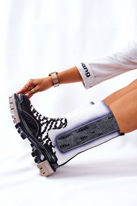    Sieviešu puszābaki  -baltas krāsas 05141-11