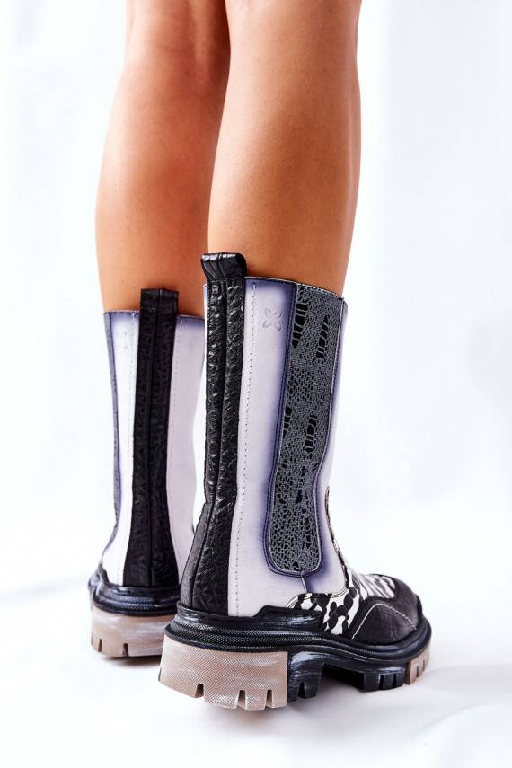    Sieviešu puszābaki  -baltas krāsas 05141-11