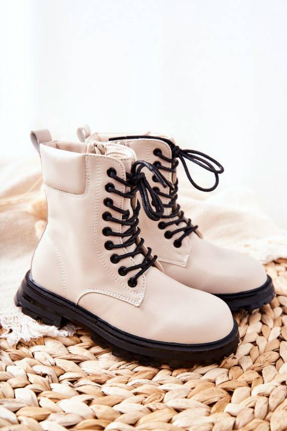 Klasiska modeļa Bērnu apavi ar rāvējslēdzējiem smilšu krāsas Clarika