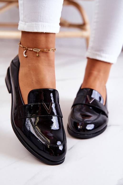 Laque   apavi melnas krāsas Sherilyn