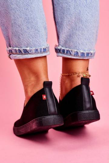 Sporta apavi Slip-on melnas krāsas Big Star FF274A609 2