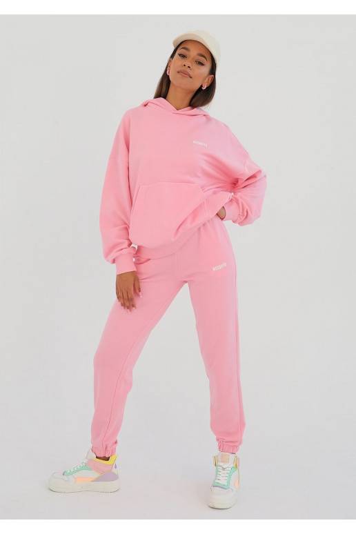 Pure - candy pink loose fit sweatpants