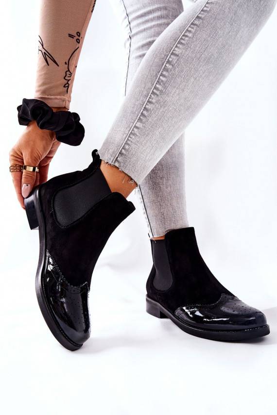    Sieviešu puszābaki Laura Messi melnas krāsas 2096