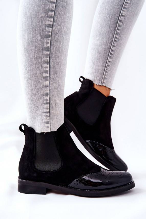    Sieviešu puszābaki Laura Messi melnas krāsas 2096