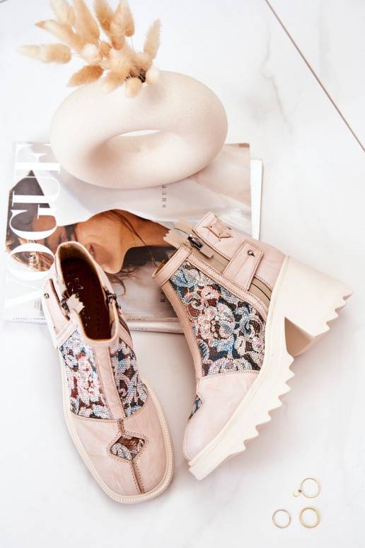   Sieviešu puszābaki smilšu krāsas 05325-04