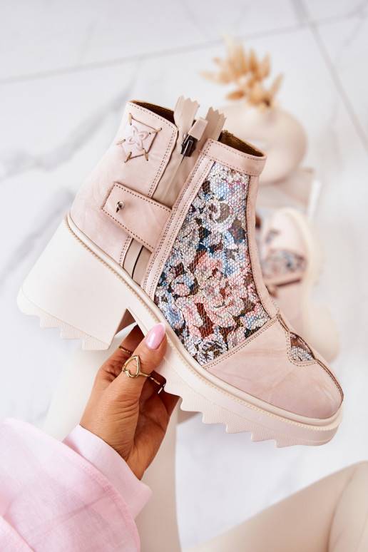   Sieviešu puszābaki smilšu krāsas 05325-04