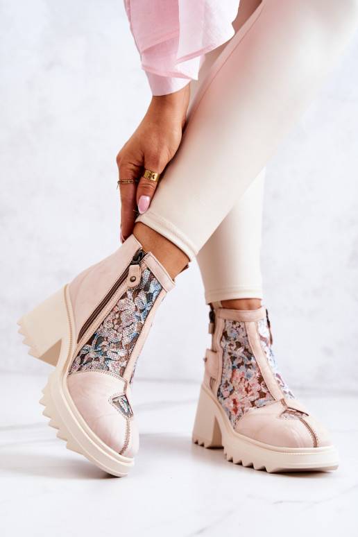   Sieviešu puszābaki smilšu krāsas 05325-04