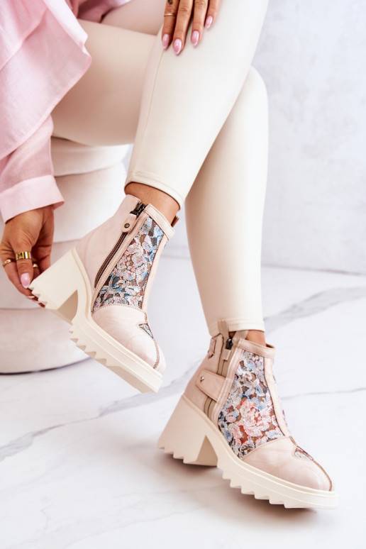   Sieviešu puszābaki smilšu krāsas 05325-04