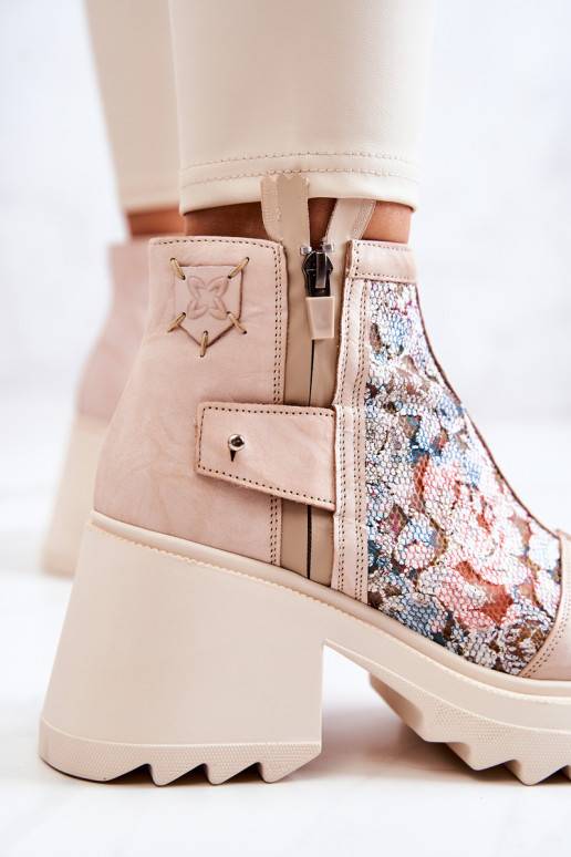   Sieviešu puszābaki smilšu krāsas 05325-04