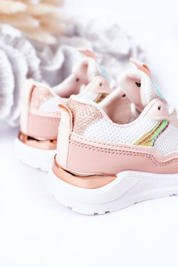 Bērnu apavi Sneakers modeļa apavi Rozā krāsas Game Time