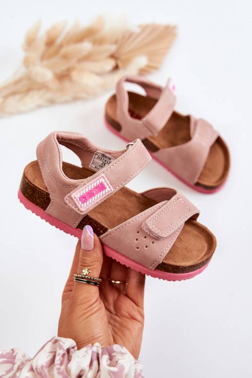 Bērnu apavi sandales Big Star JJ374121 Rozā krāsas