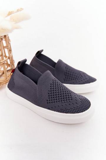 Bērnu apavi  Sporta apavi Slip-On Big Star HH374104 Pelēkas krāsas 2