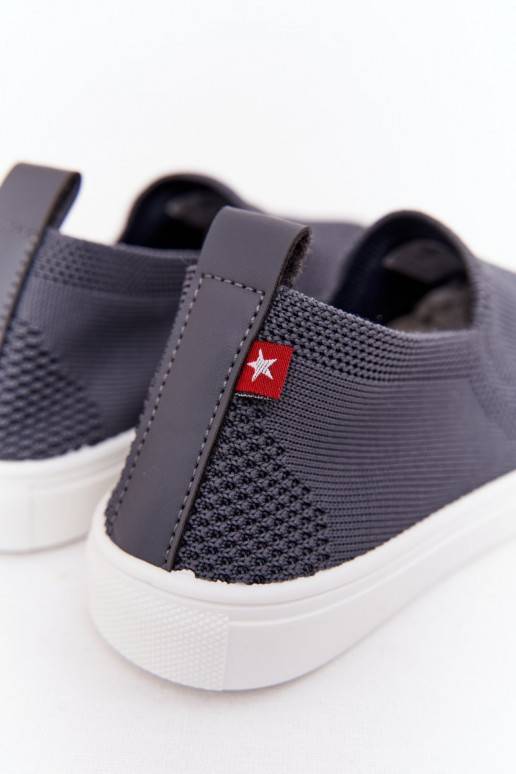 Bērnu apavi  Sporta apavi Slip-On Big Star HH374104 Pelēkas krāsas