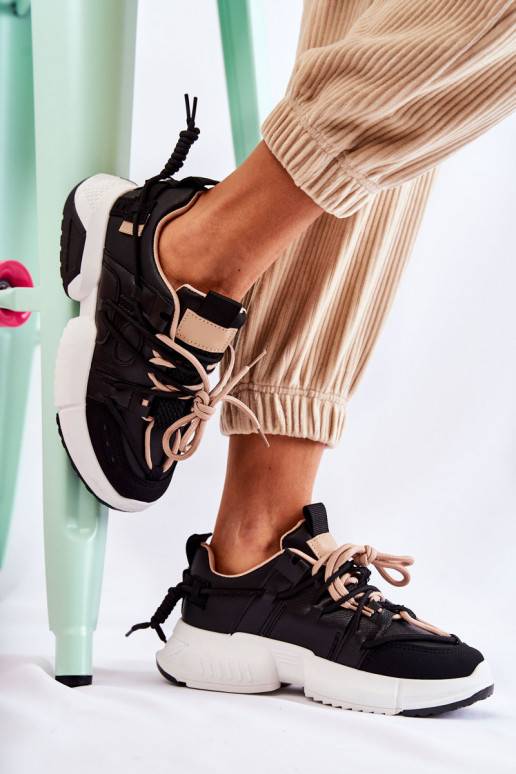 Sneakers modeļa apavi Sportiska stila apavi   melnas krāsas Someday