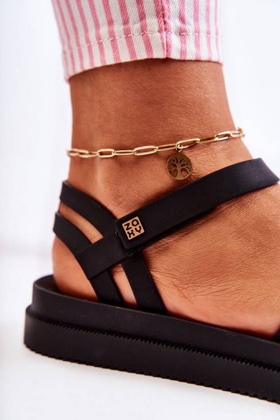 Pachnące Sieviešu basenes ar lipīgām aizdarēm  JJ285068 melnas krāsas