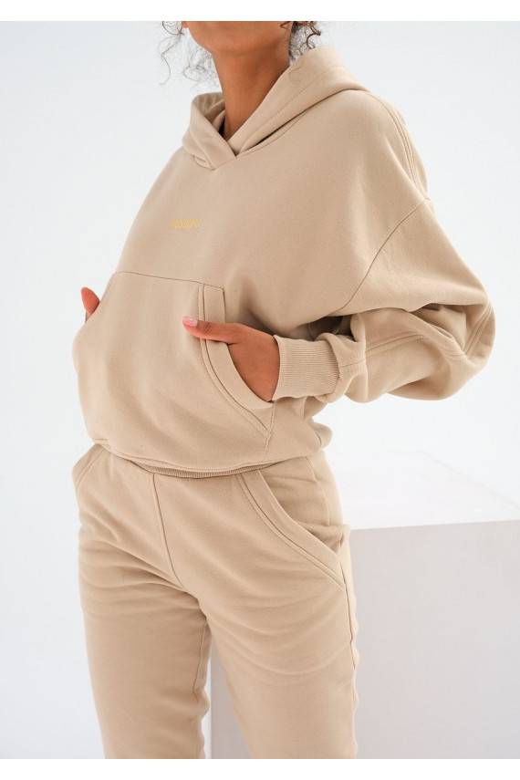 Sporta bikses Sand Beige