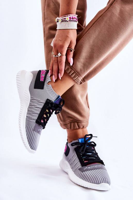    Sportiska stila apavi Sneakers modeļa apavi Pelēkas krāsas Klayra