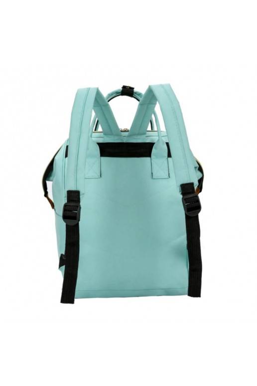 Torba, organizer do wózka pikowany plecak dla mamy melnā krāsā PLM10CZ