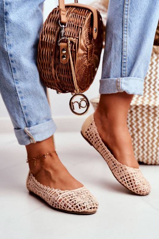 Lu Boo Balerīnas smilšu krāsas  Carry