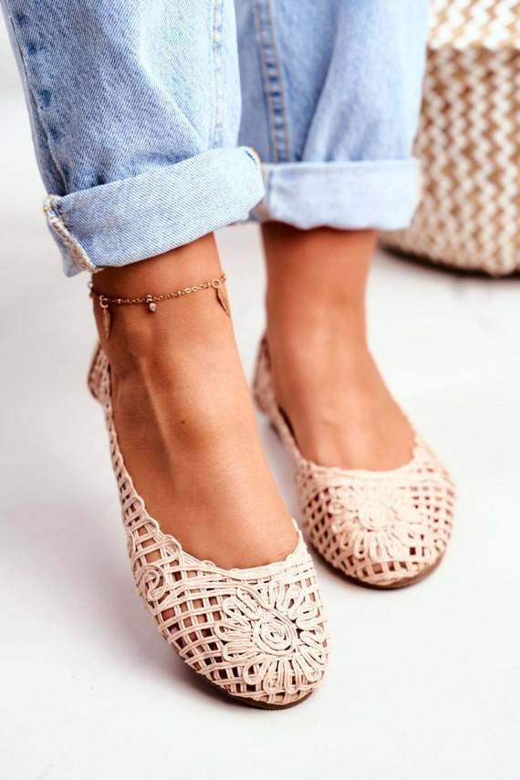 Lu Boo Balerīnas smilšu krāsas  Carry