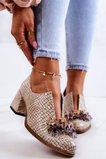 Apavi Mozaika bordo krāsas...