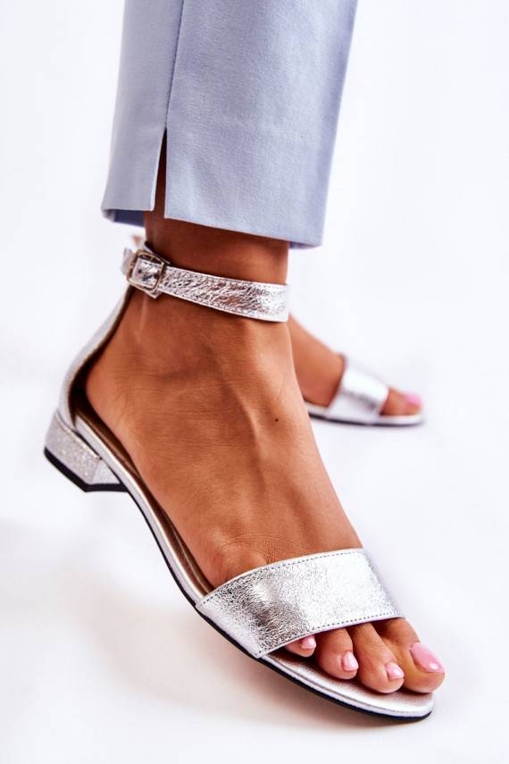     sandales Sudraba krāsas Shanley