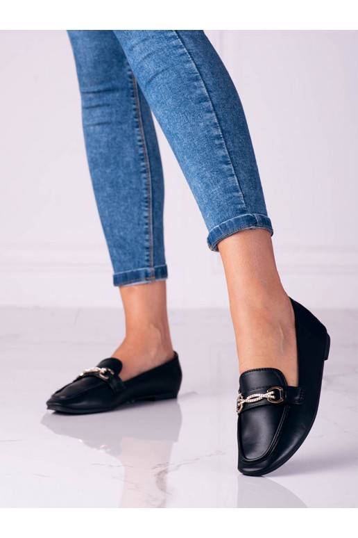 Klasiska modeļa  Sieviešu apavi  Shelovet Melnas krāsas 