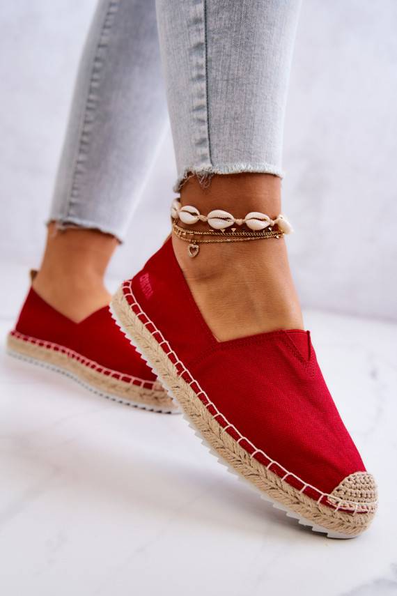 espadrilles  Big Star HH274494 sarkanas krāsas